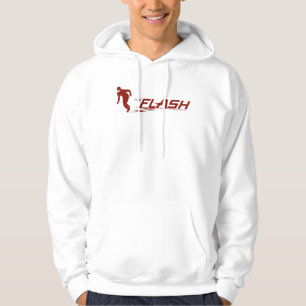The Flash Super Hero Name Logo Hoodie
