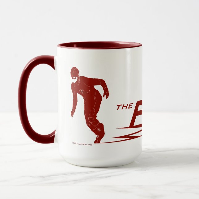 The Flash | Super Hero Name Logo Mug (Left)
