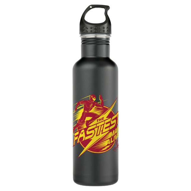 The Flash | The Fastest Man Alive 710 Ml Water Bottle (Front)
