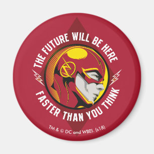 The Flash   "The Future Will Be Here" Magnet