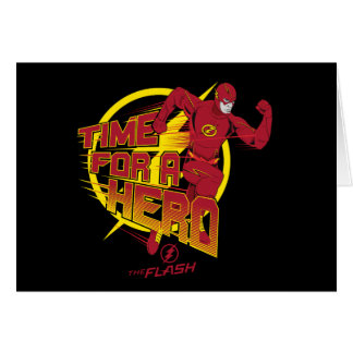 The Flash | "Time For A Hero" Graphic
