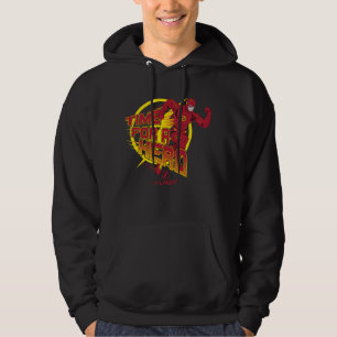 The Flash   "Time For A Hero" Graphic Hoodie
