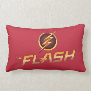 The Flash   TV Show Logo Lumbar Cushion