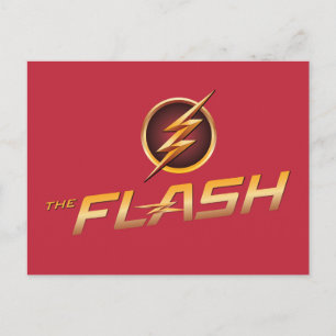 The Flash   TV Show Logo Postcard