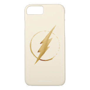 The Flash   Yellow Chest Emblem iPhone 8/7 Case