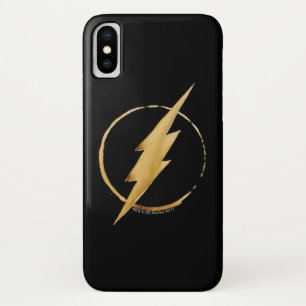 The Flash   Yellow Chest Emblem iPhone X Case