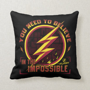 The Flash   You Need To Believe In The Imposible Cushion