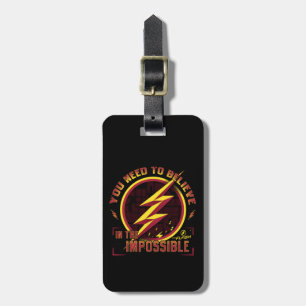 The Flash You Need To Believe In The Imposible Luggage Tag