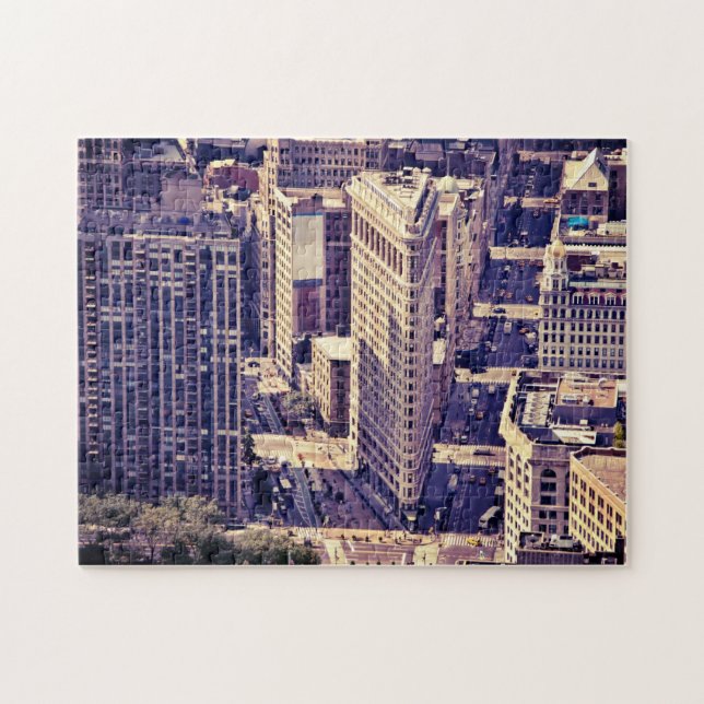 The Flatiron Building - New York City Jigsaw Puzzle (Horizontal)