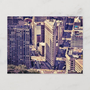 The Flatiron Building - New York City Postcard
