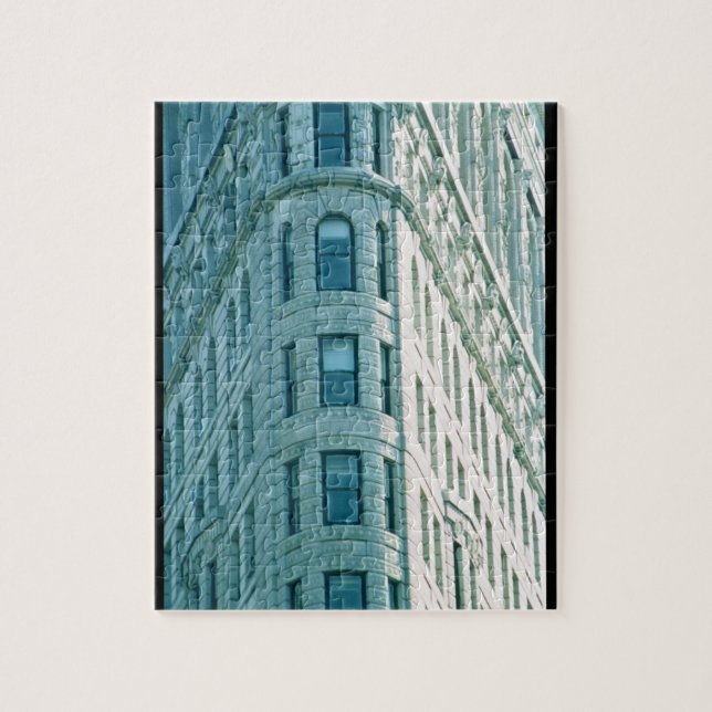 The Flatiron Building (photo) 2 Jigsaw Puzzle (Vertical)