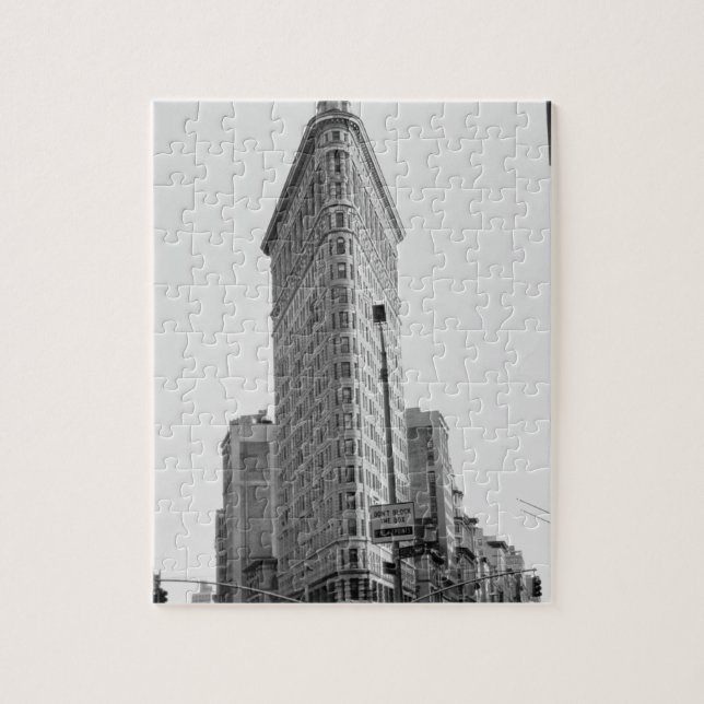 The Flatiron Building (photo) Jigsaw Puzzle (Vertical)