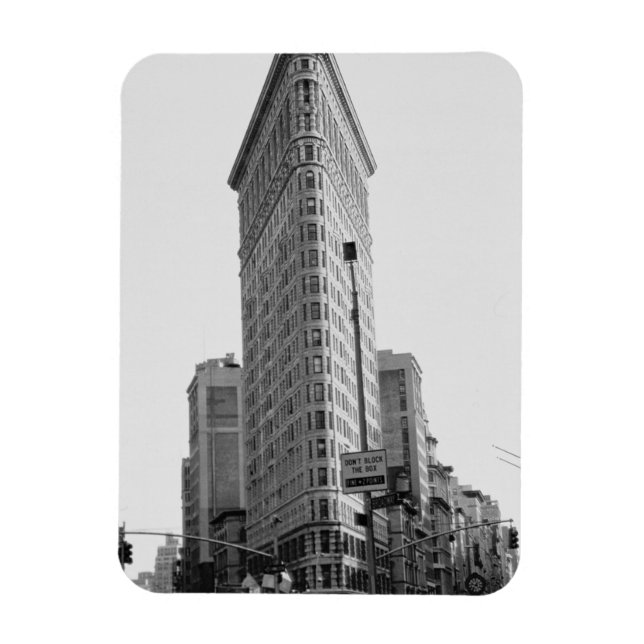 The Flatiron Building (photo) Magnet (Vertical)