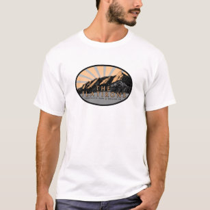 The Flatirons, Chautauqua Park, Boulder CO T-Shirt