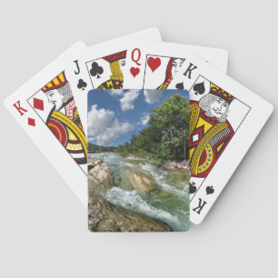 The Flats of Barton Creek in Austin, Texas Playing Cards