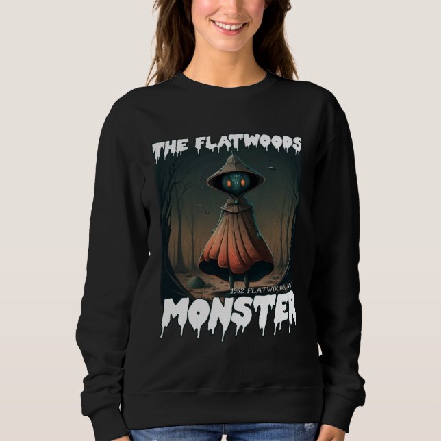 The Flatwoods Monster 1952 Creepy Scary Cryptid Le Sweatshirt (Front)