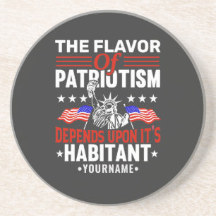The Flavour of Patriotism Depends Upon its Habitan Coaster