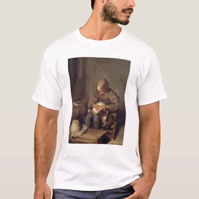 The Flea-Catcher  c.1655 T-Shirt (Front)