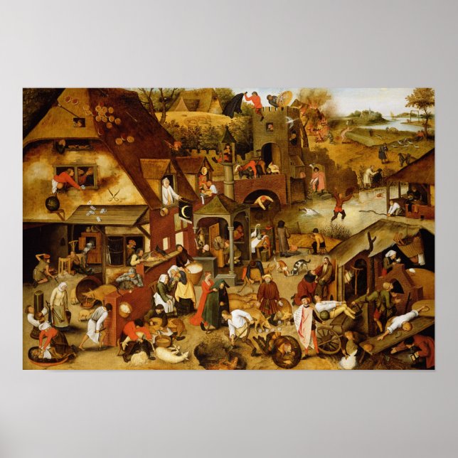 The Flemish Proverbs Poster (Front)