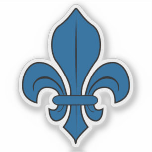 The Fleur-de-lis symbol, Montreal flag, Canada