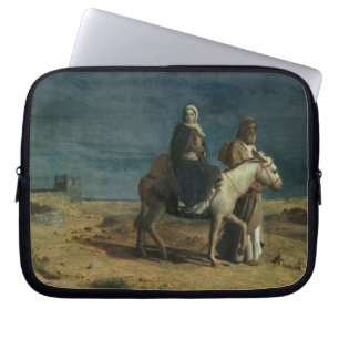 The Flight From The Sword of Herod, 1880 (oil on c Laptop Sleeve