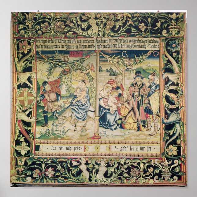 The Flight into Egypt and the Adoration of Poster (Front)