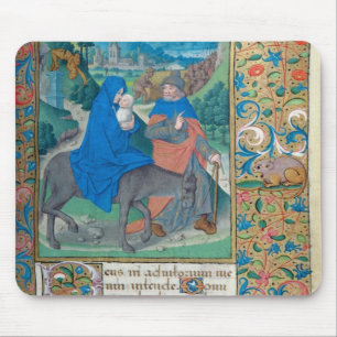 The Flight into Egypt Mouse Pad