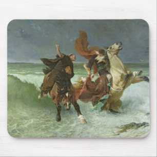 The Flight of Gradlon Mawr c.1884 Mouse Pad