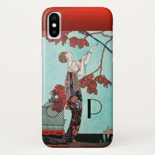 THE FLIGHTY BIRD ,BEAUTY FASHION DESIGNER iPhone X CASE