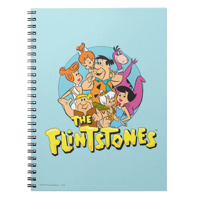 The Flintstones and Rubbles Family Graphic Notebook (Front)