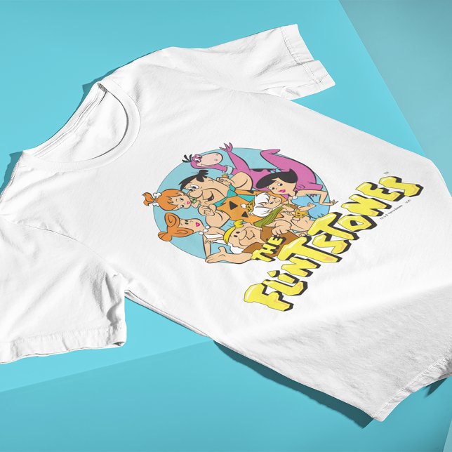 The Flintstones and Rubbles Family Graphic T-Shirt (Creator Uploaded)