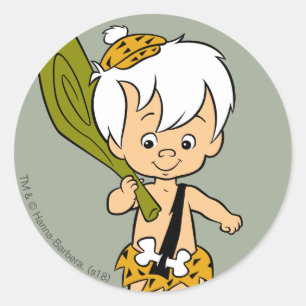 The Flintstones   Bamm-Bamm Rubble Classic Round Sticker