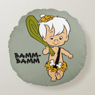 The Flintstones Bamm-Bamm Rubble Round Cushion