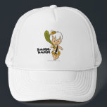The Flintstones | Bamm-Bamm Rubble Trucker Hat<br><div class="desc">Check out Bamm-Bamm Rubble walking with his club.</div>