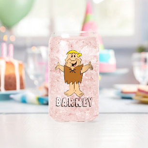 The Flintstones   Barney Rubble Can Glass