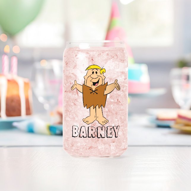 The Flintstones | Barney Rubble Can Glass (Insitu (Birthday))