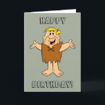 The Flintstones | Barney Rubble Card<br><div class="desc">Check out Barney Rubble smiling with his arms stretched wide.</div>