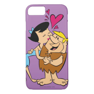 The Flintstones   Betty Kissing Barney iPhone 8/7 Case