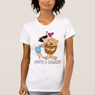 The Flintstones   Betty Kissing Barney T-Shirt