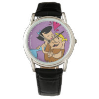 The Flintstones | Betty Kissing Barney