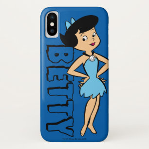 The Flintstones   Betty Rubble iPhone X Case