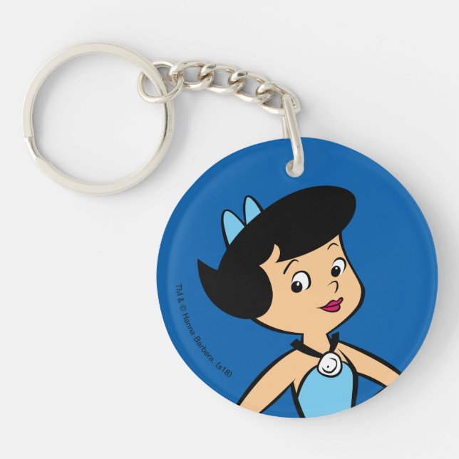The Flintstones | Betty Rubble Key Ring (Front)