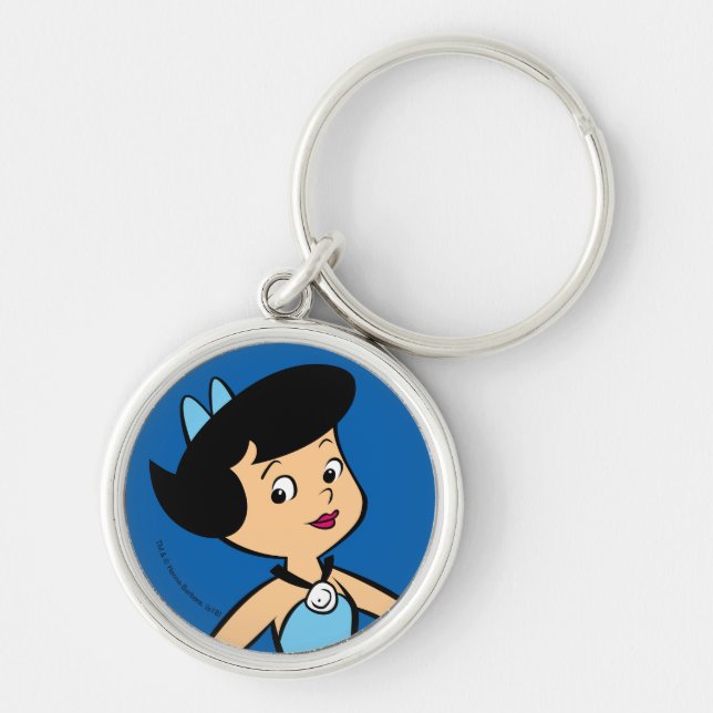 The Flintstones | Betty Rubble Key Ring (Front)