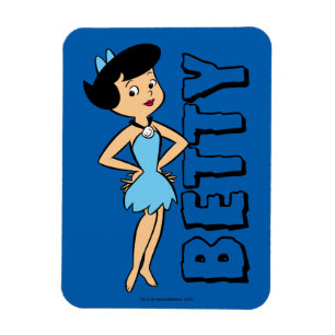 The Flintstones Betty Rubble Magnet