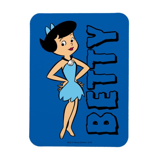 The Flintstones | Betty Rubble Magnet (Vertical)