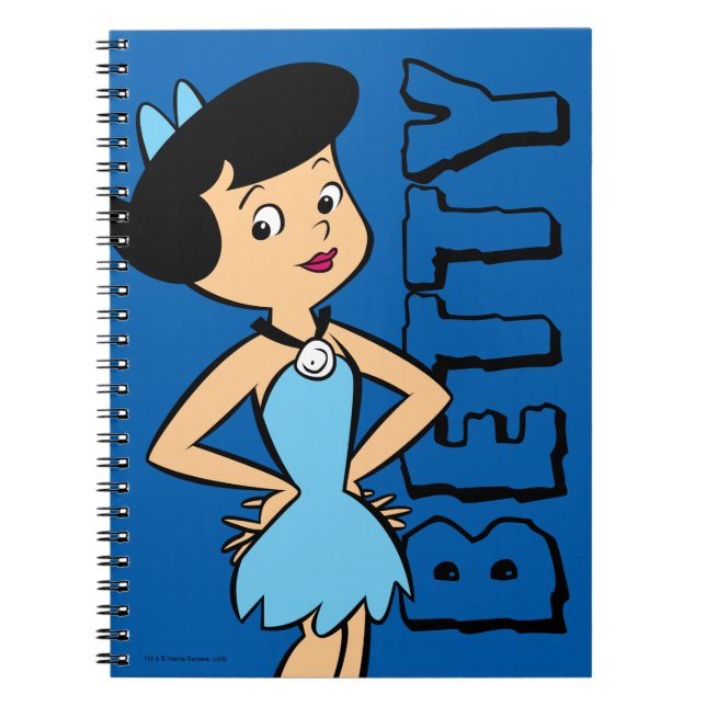 The Flintstones | Betty Rubble Notebook (Front)