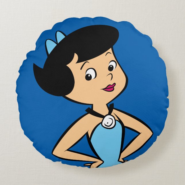 The Flintstones | Betty Rubble Round Cushion (Front)