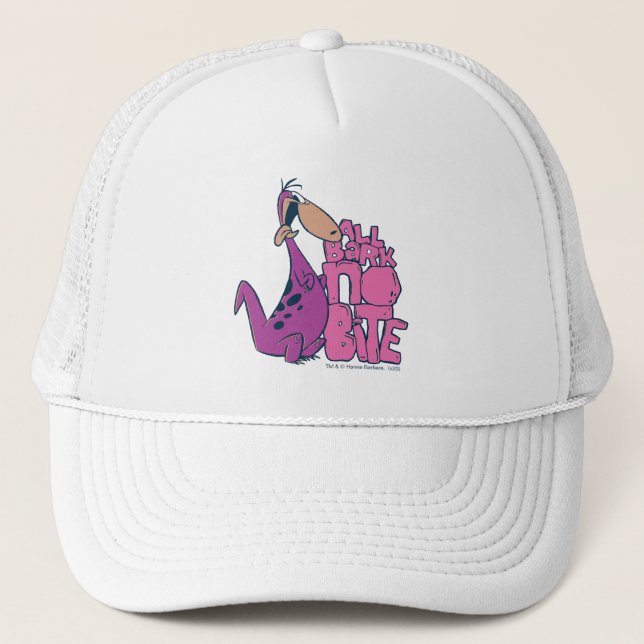 The Flintstones | Dino - All Bark No Bite Trucker Hat (Front)