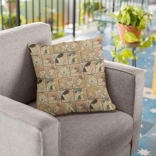 The Flintstones | Flintstones & Rubbles Comic Cushion (Creator Uploaded)