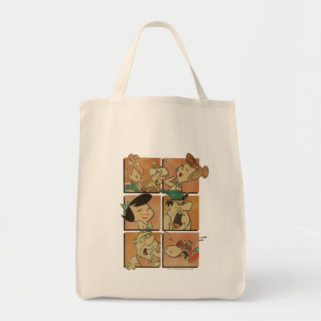 The Flintstones | Flintstones & Rubbles Comic Tote Bag (Front)